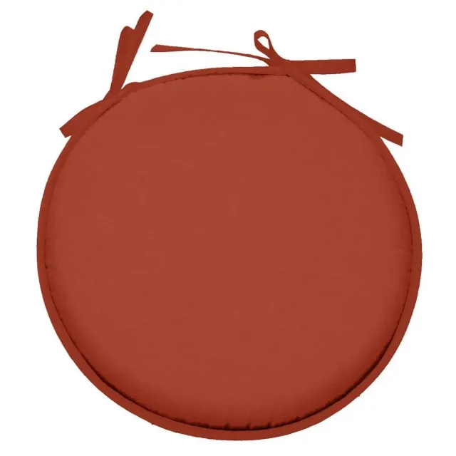 Stof Nelson Ø40 galette de chaise terracotta polyester