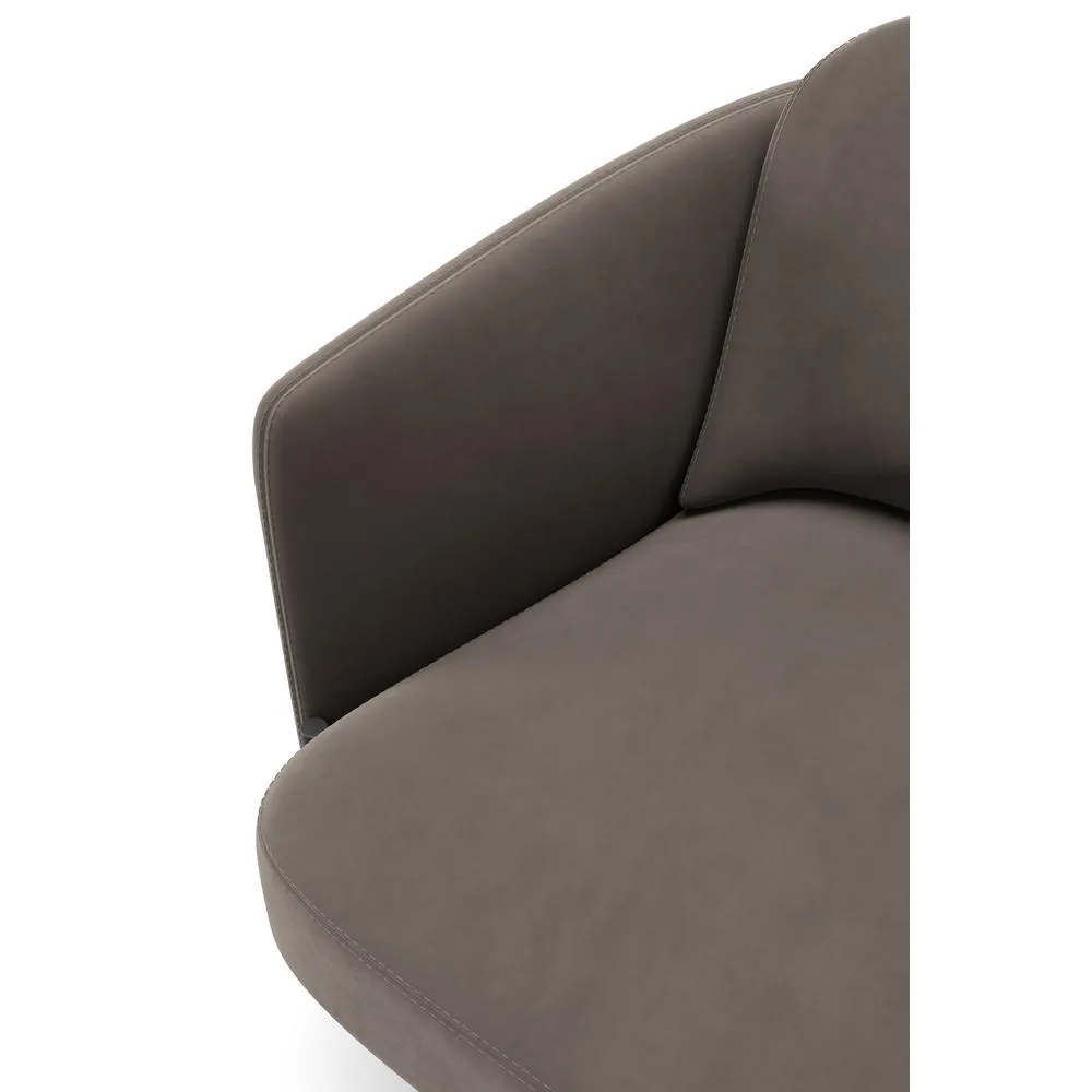 Elastron Neosuede Elephant tissu aspect suède doux