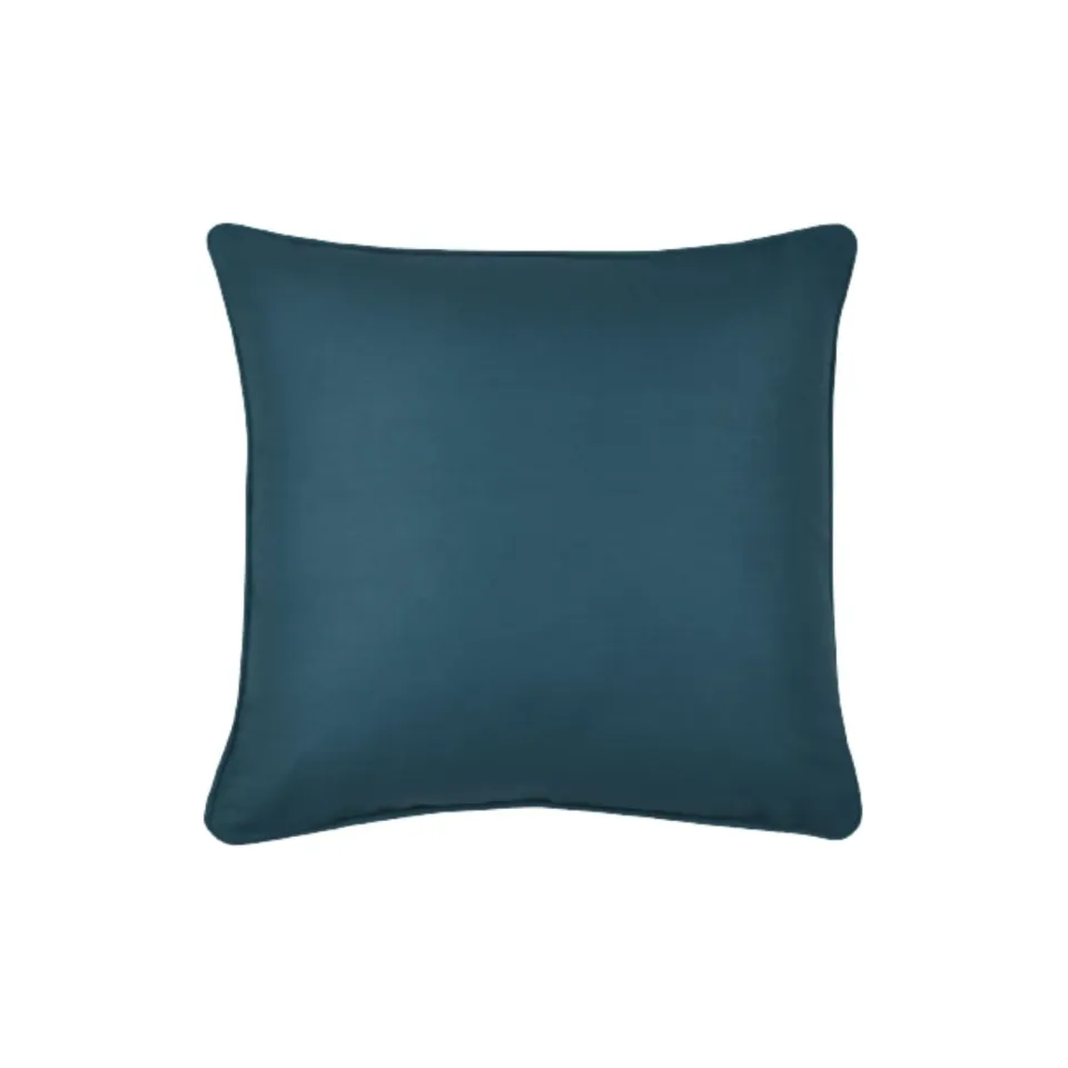 STOF Oxford coussin 45x45 cm émeraude satin de coton