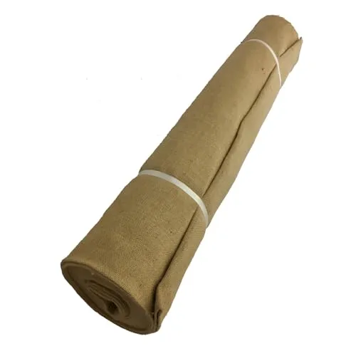 Tissushop CS425 toile de jute naturel 1 mètre 190 cm
