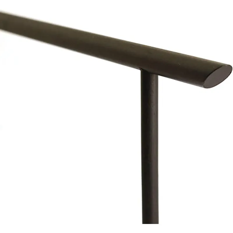 Yoko Saito mini cintre bois noir grand 40 cm tapisserie