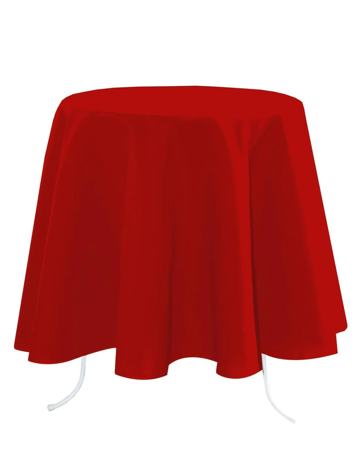 STOF Nelson nappe ronde 180x180 blanc polyester