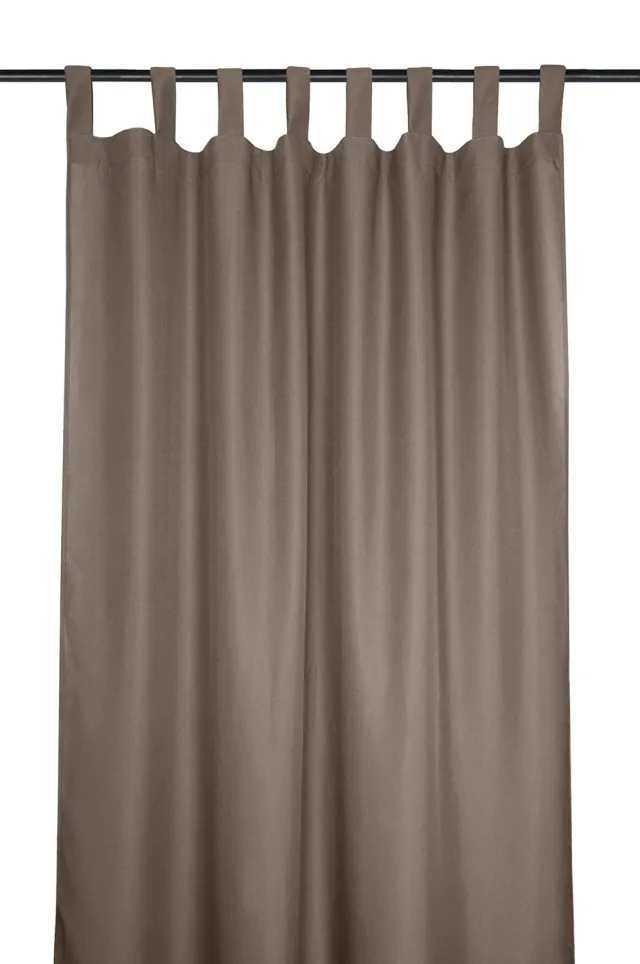 Stof Nelson rideau 135x260 cm taupe 100% polyester