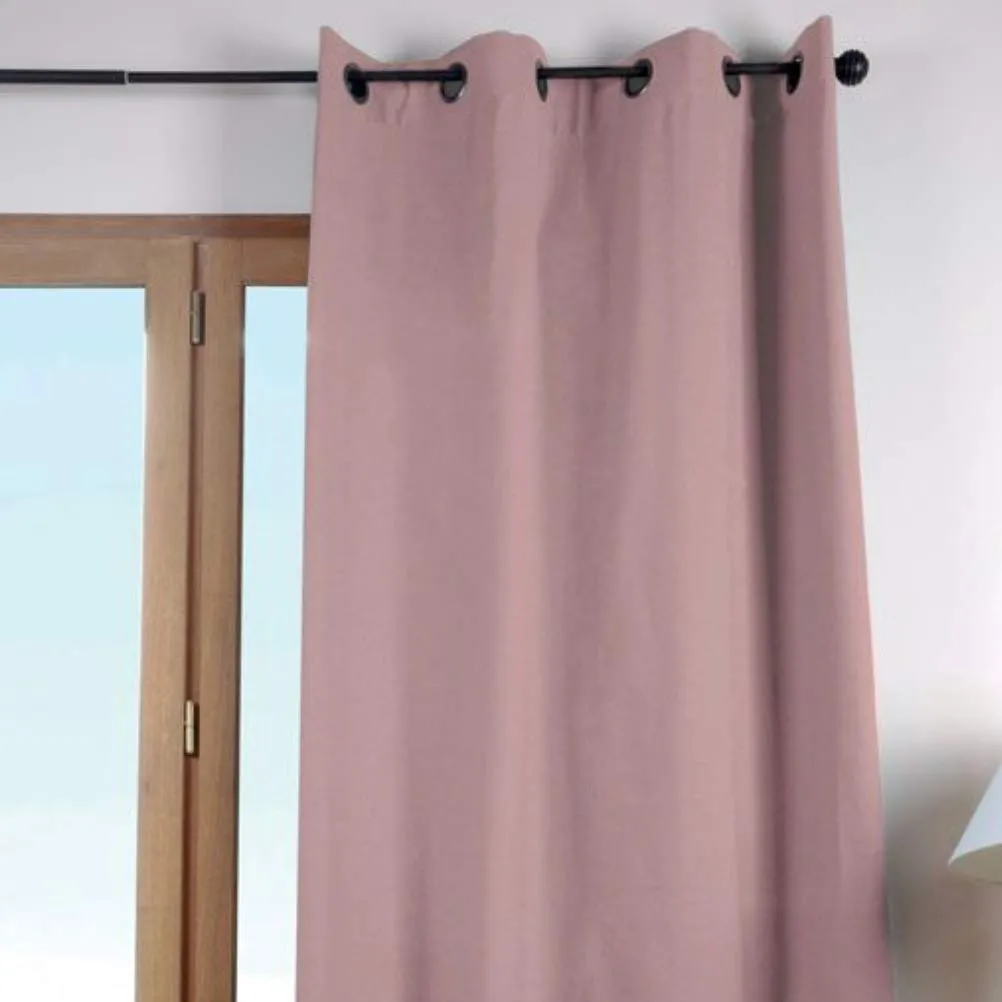 Stof Duo Uni rideau 135x240 cm poudre coton