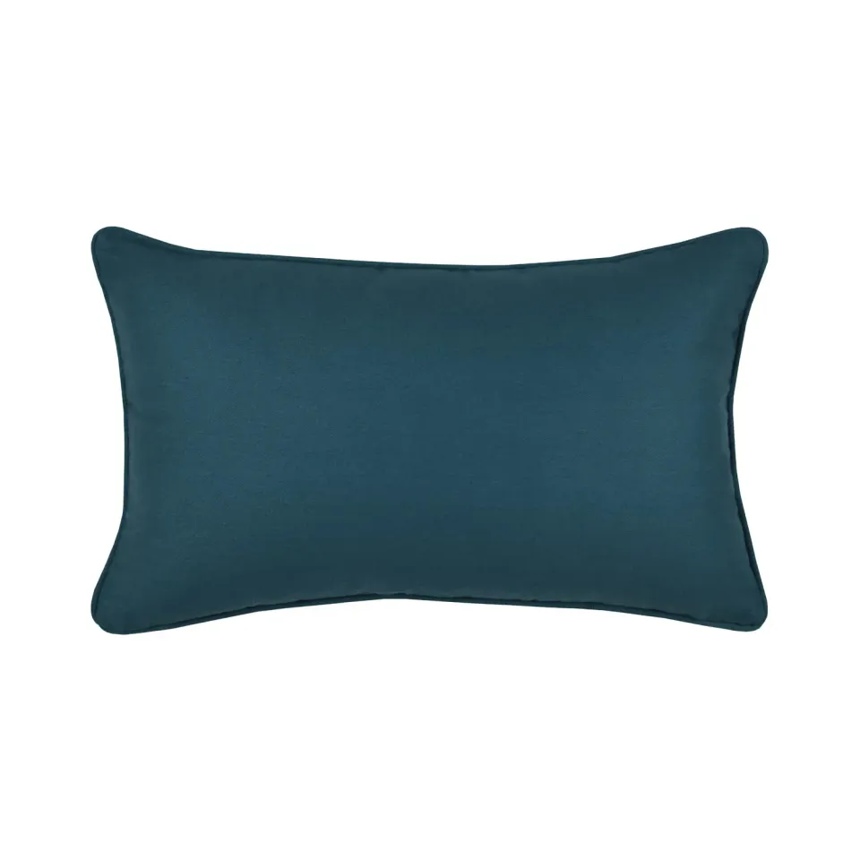 STOF Oxford coussin 30x50x15 cm émeraude satin coton