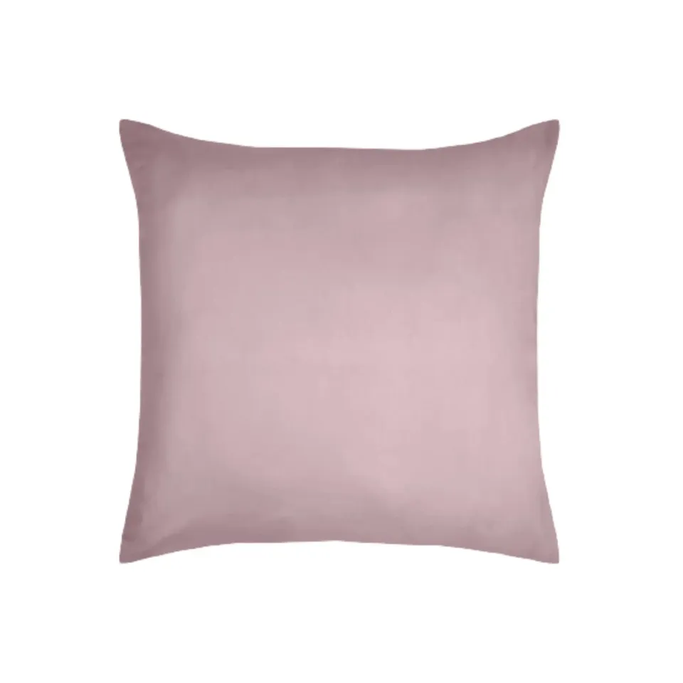 STOF Eden taie d’oreiller 63x63 cm vieux rose coton
