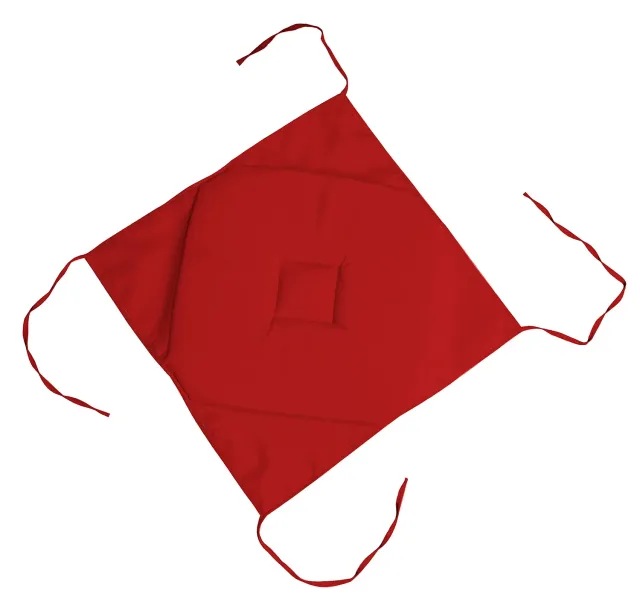 Stof Nelson galette chaise rouge 40x40 cm polyester