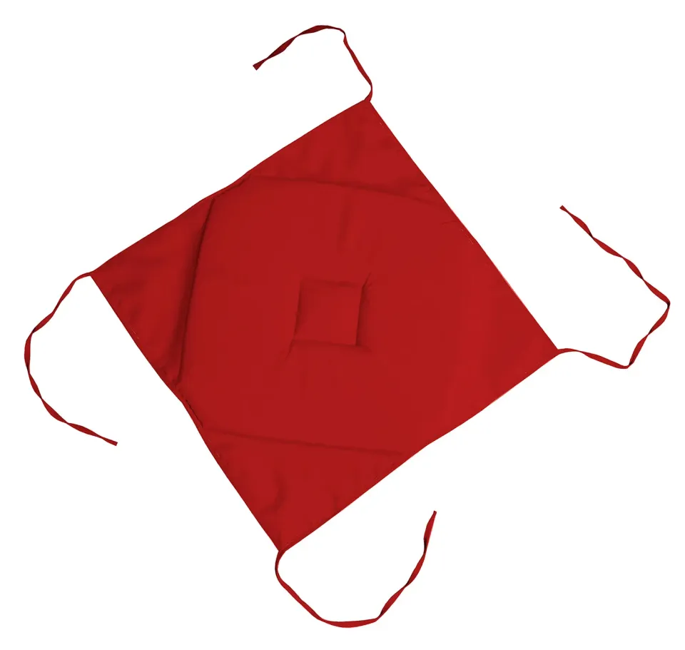 Stof Nelson galette chaise rouge 40x40 cm polyester
