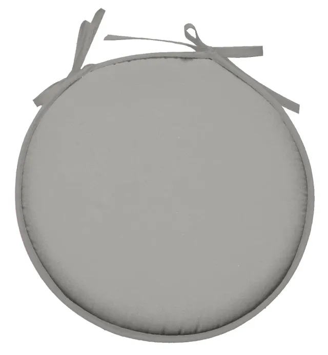 Stof Nelson galette de chaise ronde 40 cm polyester mastic