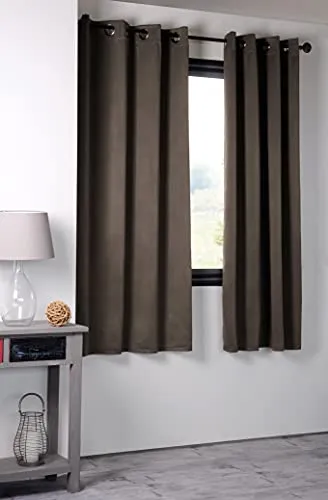 STOF Notte rideau occultant 135x180 cm taupe polyester