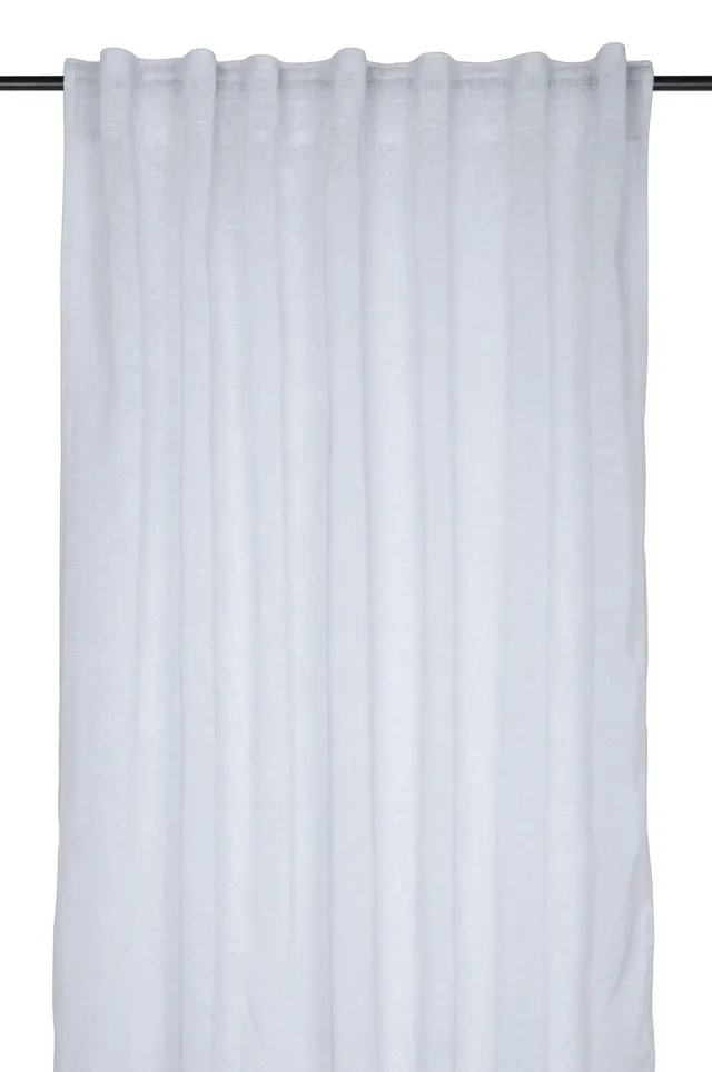 Stof Madrid voile glacier 140x260 cm effet lin