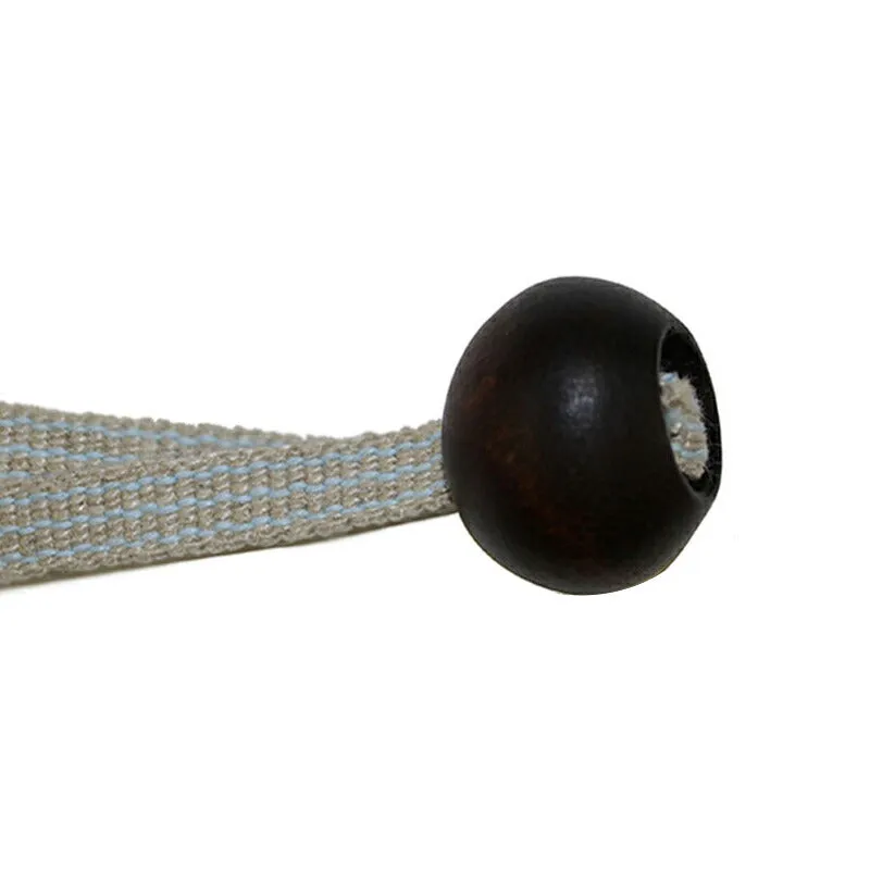 Yoko Saito BEL-1463 ruban lin coton rayures 6mm mètre