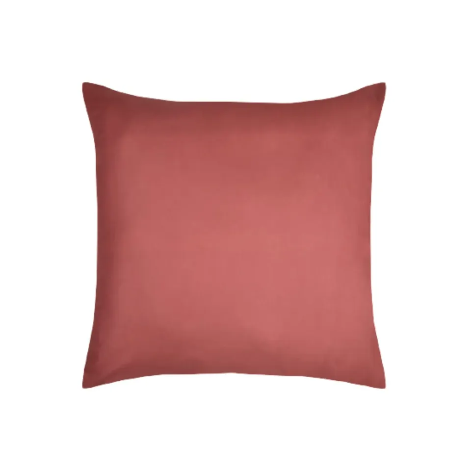 Stof Eden taie d’oreiller 63x63 cm grenache coton