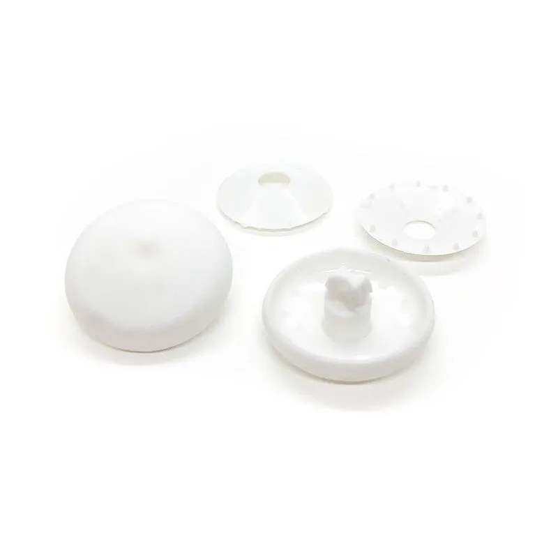 Yoko Saito bouton à recouvrir plastique lot polypropylène