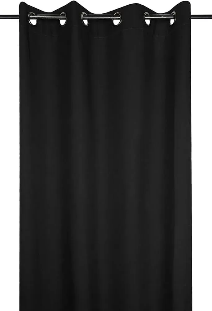 Stof Nelson rideau 135x180 cm noir polyester occultant
