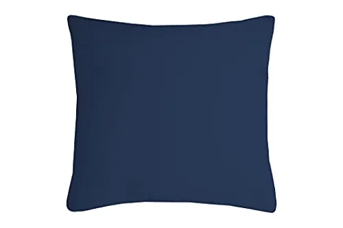 Stof Nelson coussin bleu 40x40 cm polyester uni