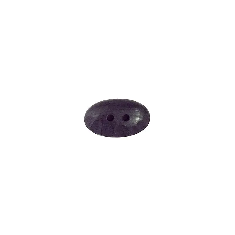 Yoko Saito bouton bois groin cochon noir 2,1 cm