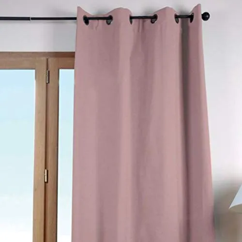 Stof Duo Uni rideau 135x240 cm poudre coton