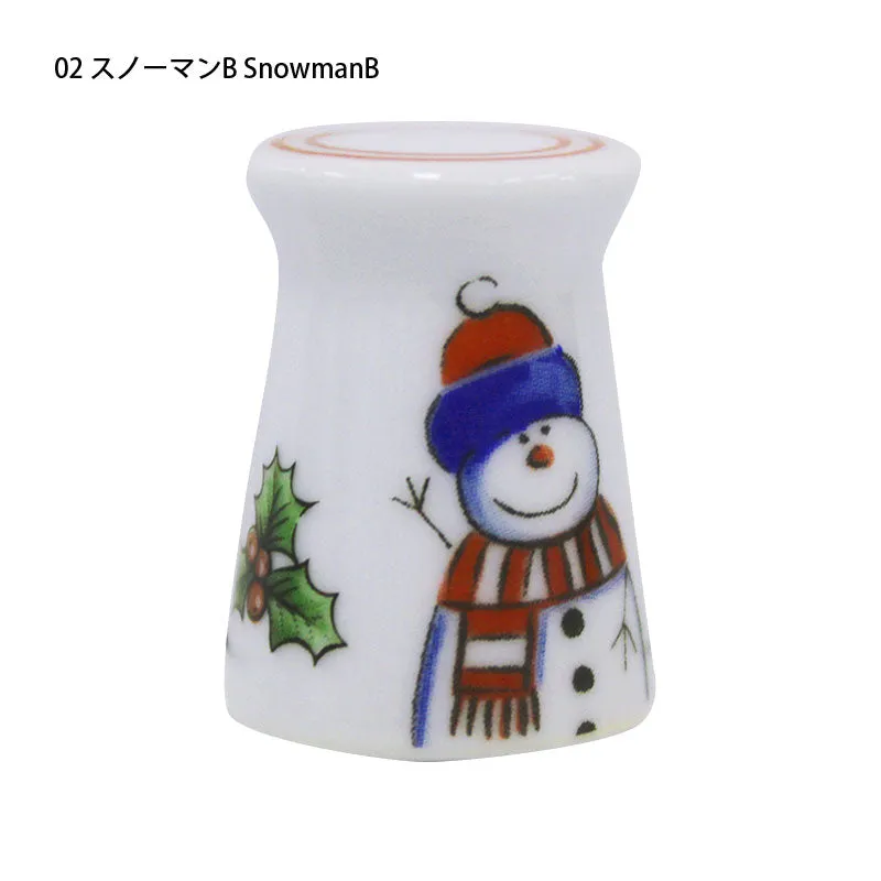 Yoko Saito dé porcelaine Arita Noël pièce unique