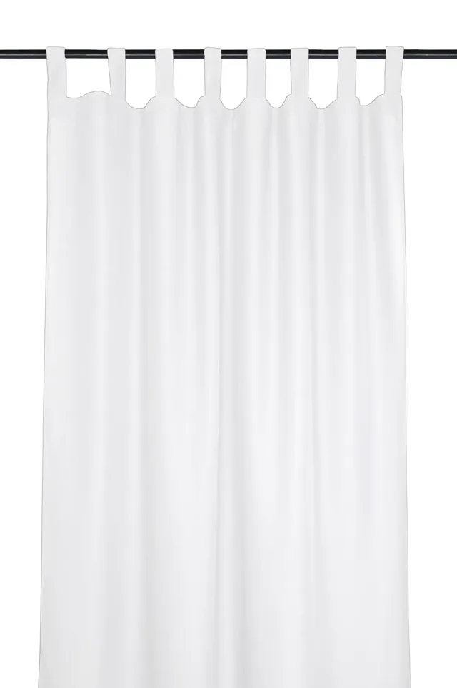 Stof Nelson rideau blanc 135x260 cm polyester
