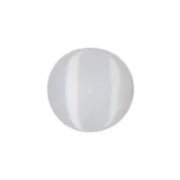 Yoko Saito bouton à recouvrir 24mm rond blanc x10