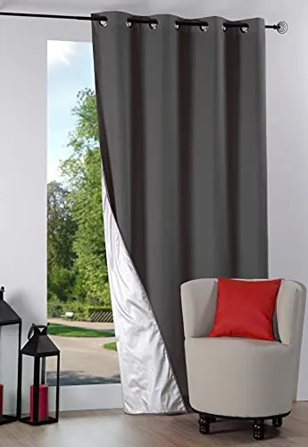 STOF Nelson rideau occultant 240x135 cm marron isolant