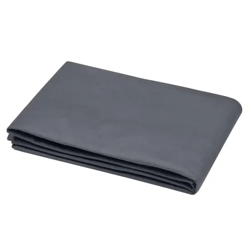 Stof Eden drap plat 180x290 cm ardoise coton