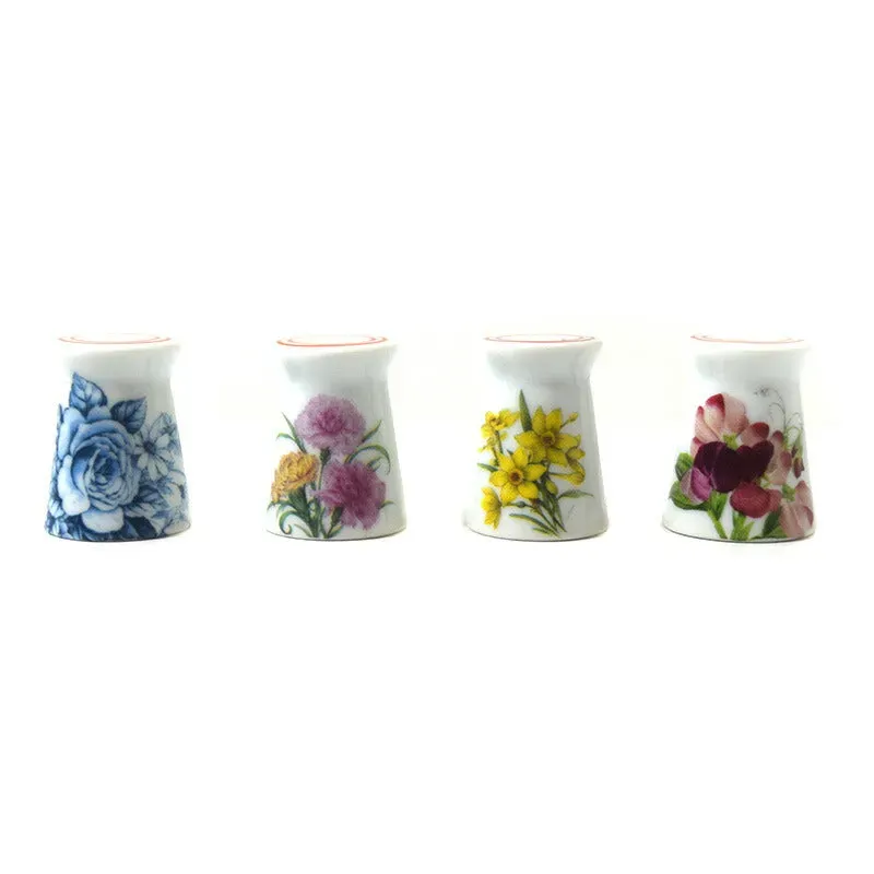 Yoko Saito dé porcelaine Arita fleur quilting taille unique