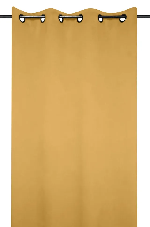 Stof Notte rideau occultant jaune 135x250 cm
