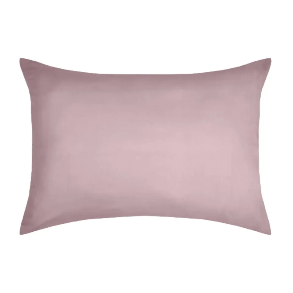 STOF Eden taie d’oreiller 50x70 vieux rose coton