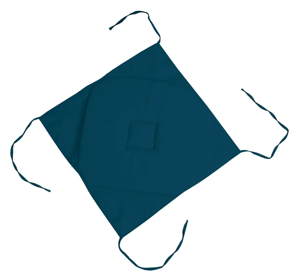 STOF Nelson galette de chaise 40x40 canard polyester