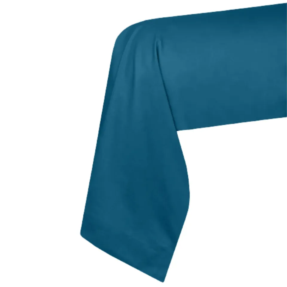Stof Eden taie traversin 45x185 cm pétrole coton