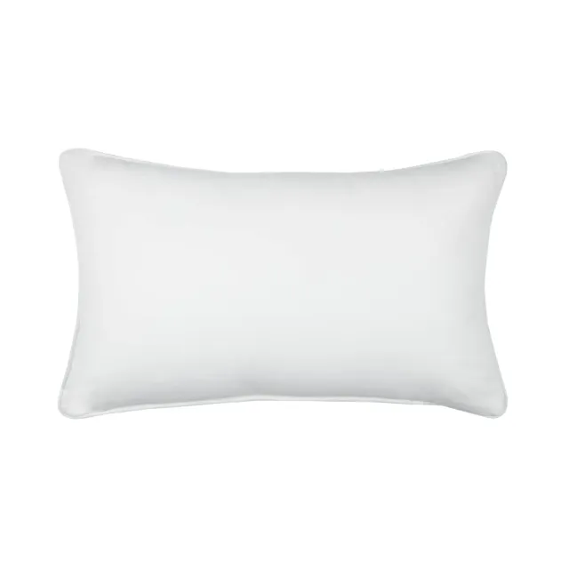 STOF Oxford coussin écru 30x50x15 cm satin coton