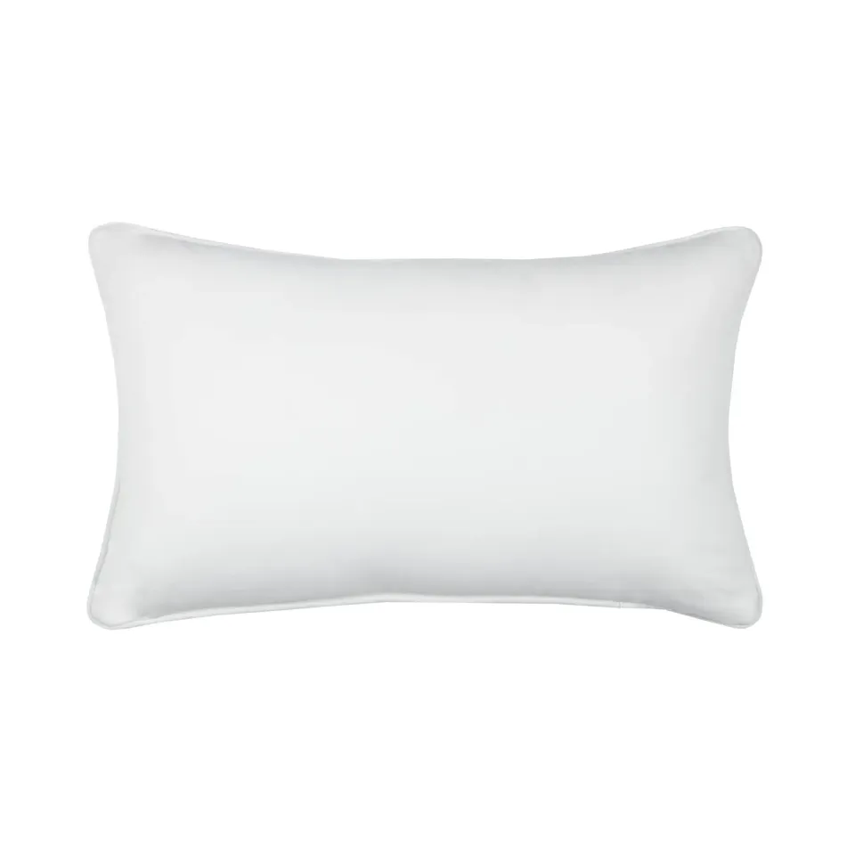 STOF Oxford coussin écru 30x50x15 cm satin coton